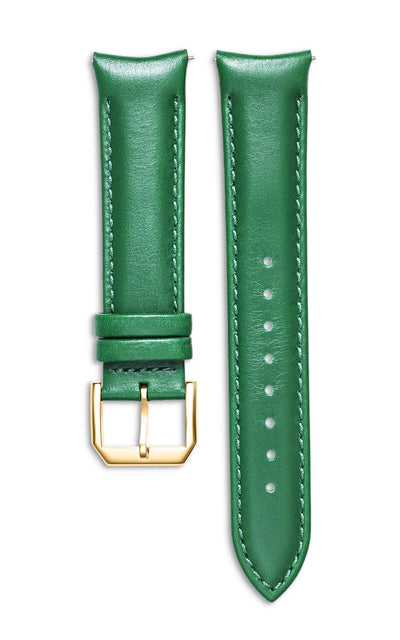 Green Italian Leather Strap - Filippo Loreti