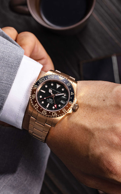 Aquadiver GMT Automatic Rose Gold