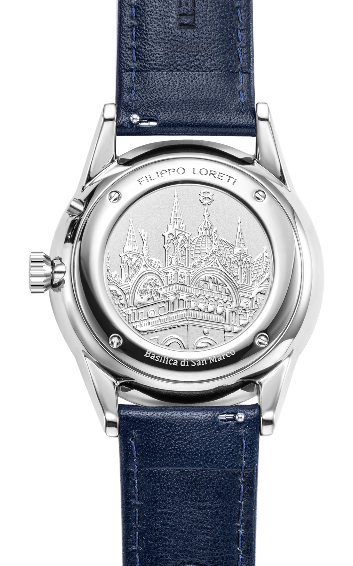 Venice Moonphase Hands of Blue