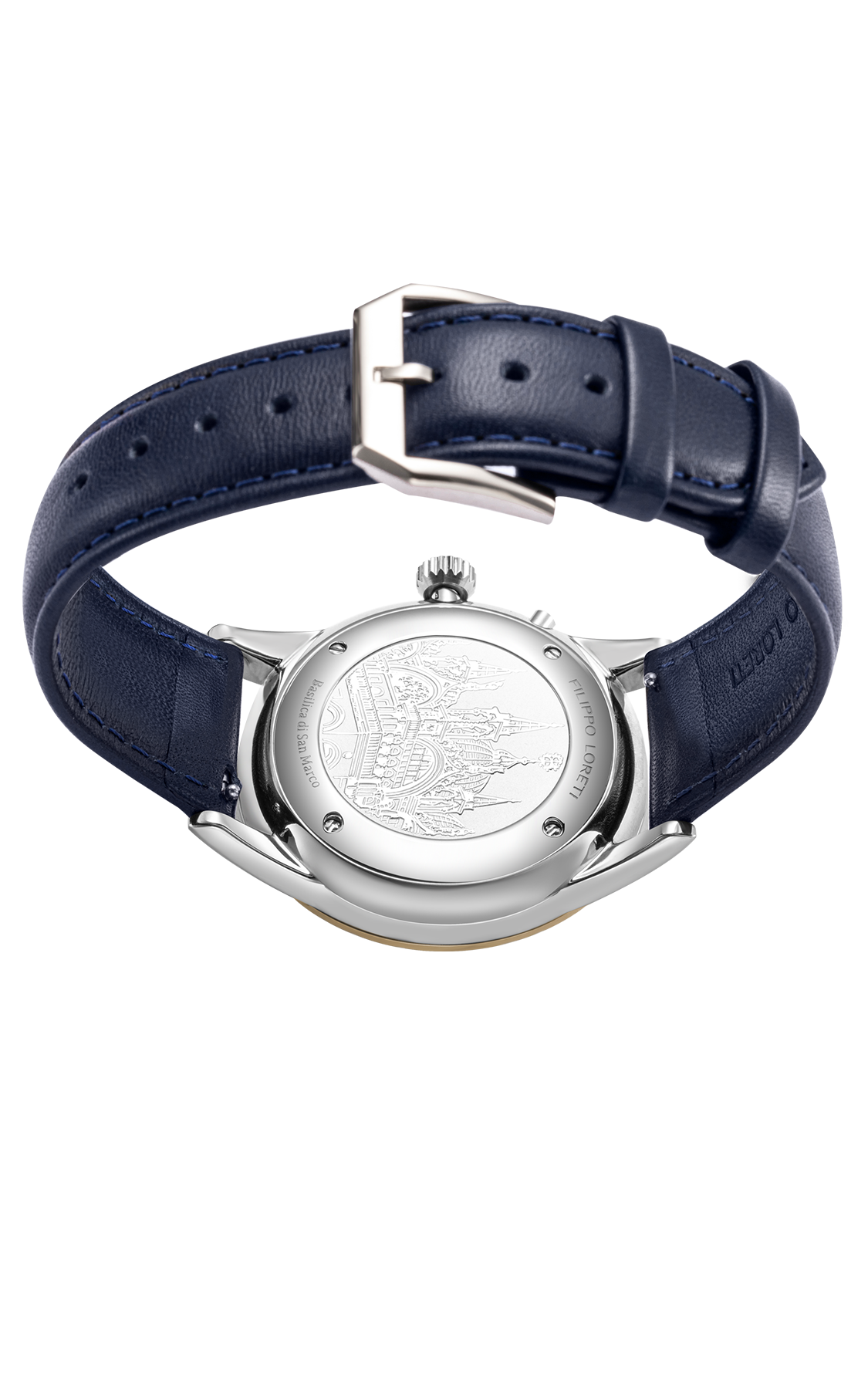 Venice Moonphase Hands of Blue
