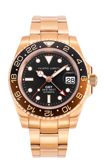 Aquadiver GMT Automatic Rose Gold