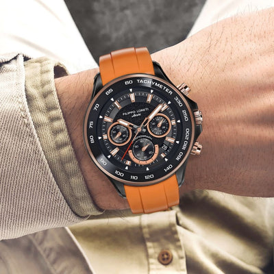 Ascari Monza 45mm Black Rose Tiger