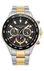 Ascari Monza 45mm Two Tone Black Gold