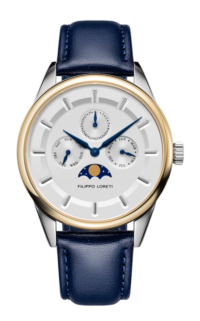 Venice Moonphase Hands of Blue