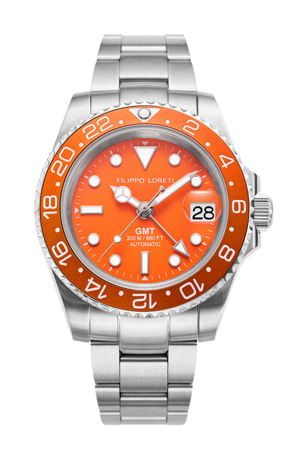 Aquadiver GMT Automatic Orange Edition