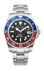 Aquadiver GMT Automatic Red & Blue