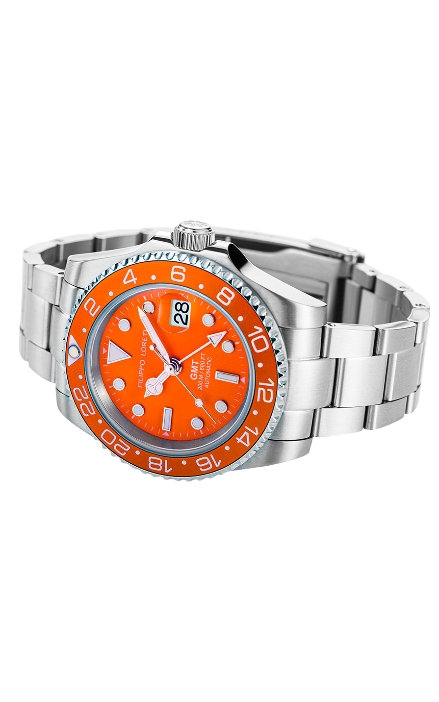 Aquadiver GMT Automatic Orange Edition