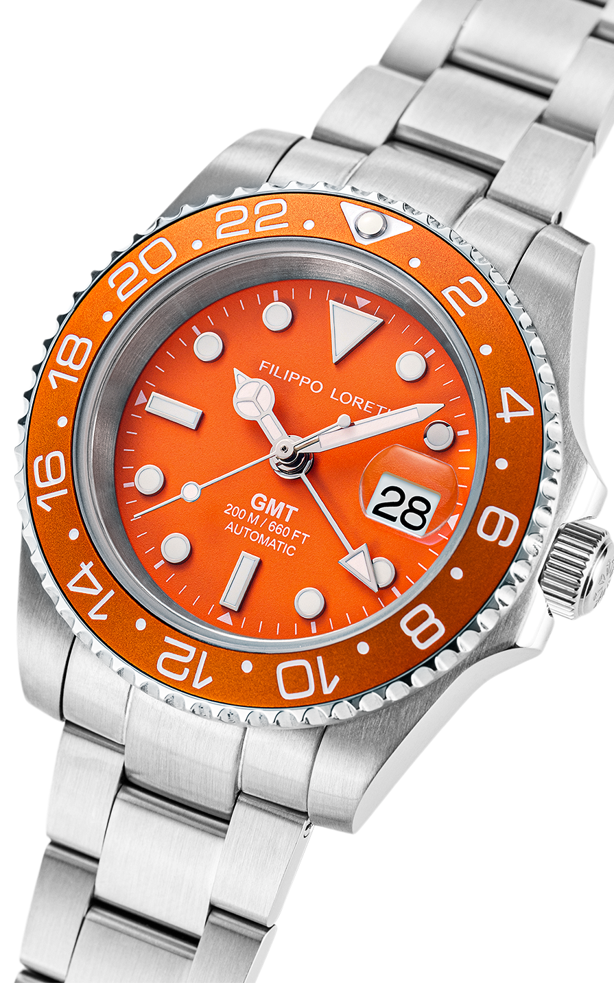 Aquadiver GMT Automatic Orange Edition