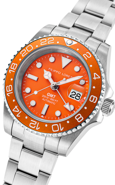 Aquadiver GMT Automatic Orange Edition