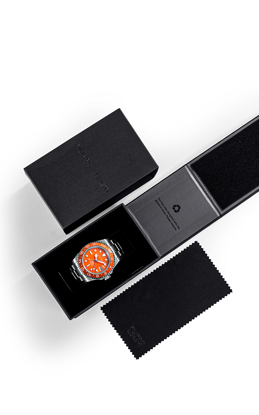 Aquadiver GMT Automatic Orange Edition