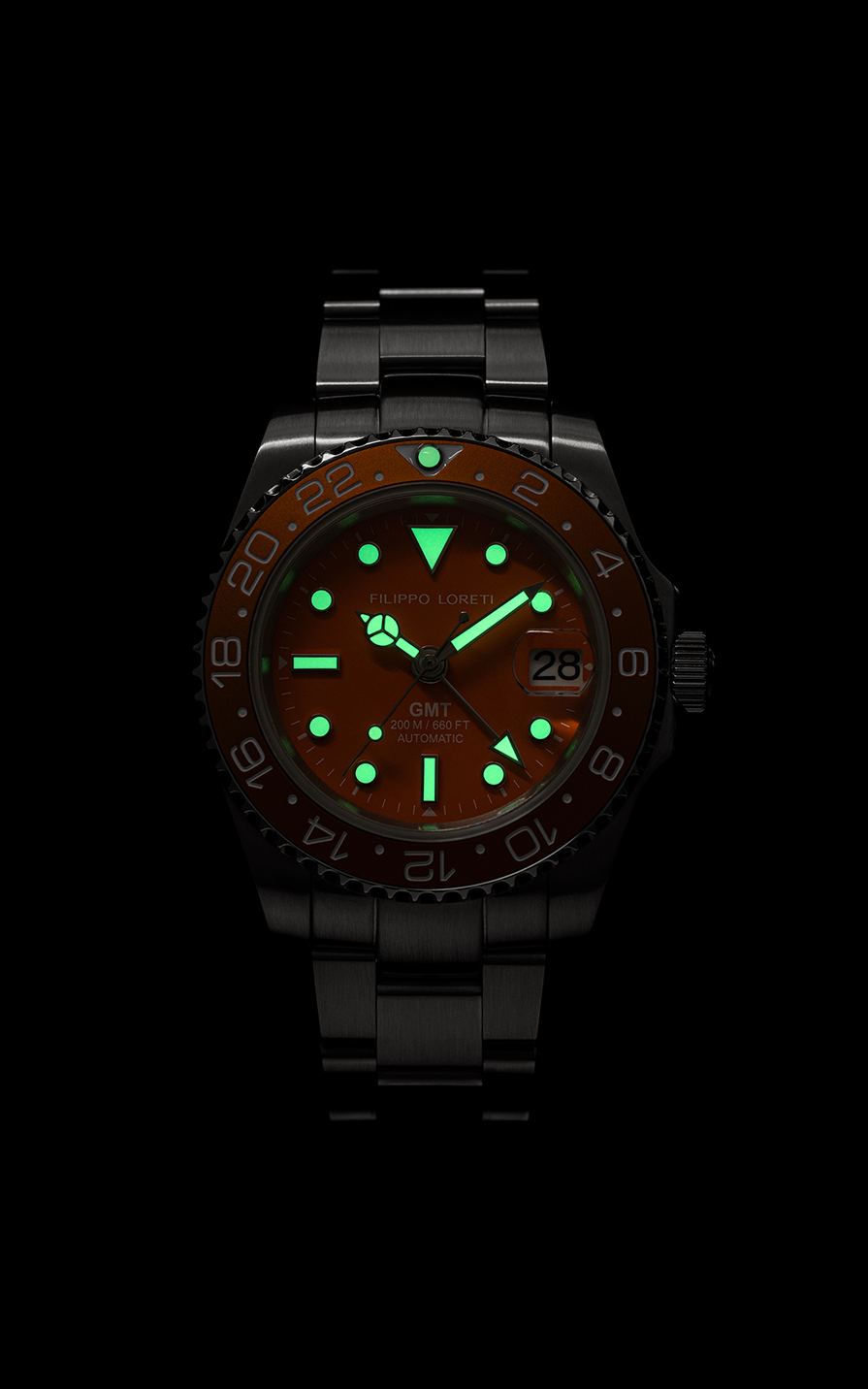 Aquadiver GMT Automatic Orange Edition