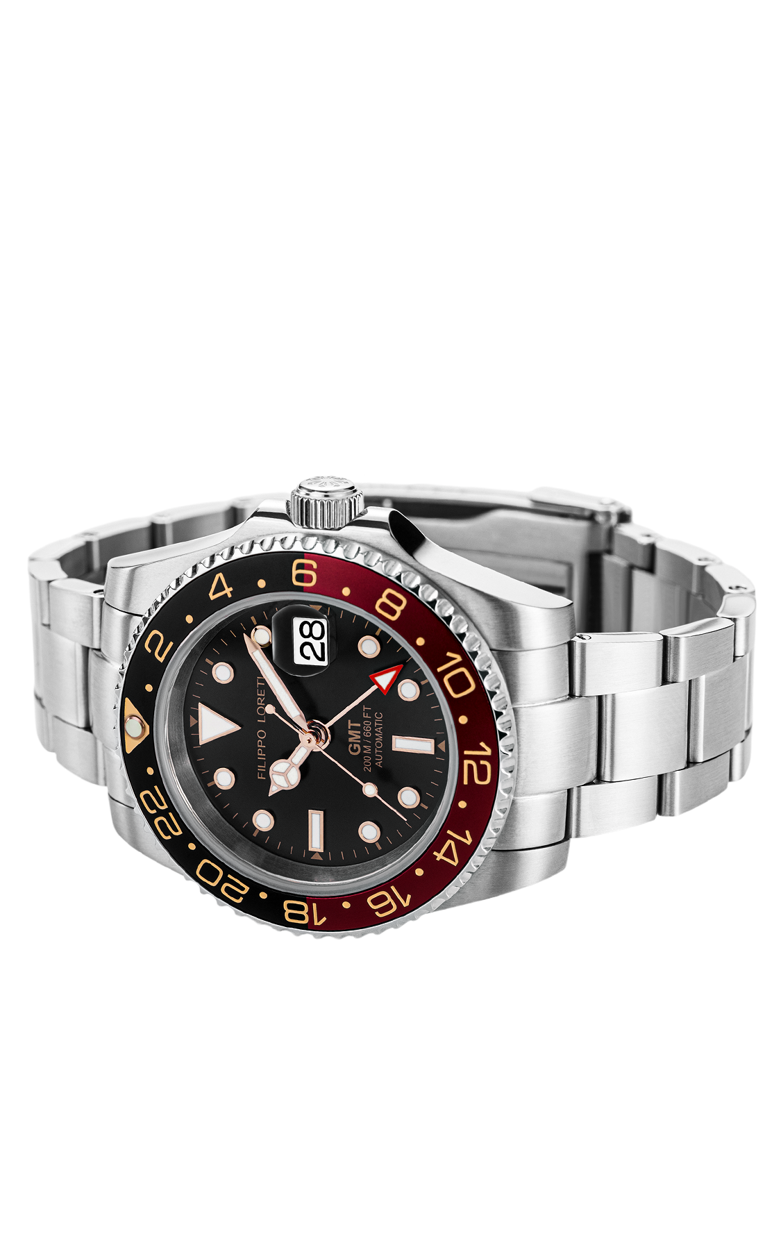 Aquadiver GMT Automatic Black & Red