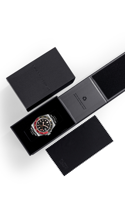 Aquadiver GMT Automatic Black & Red