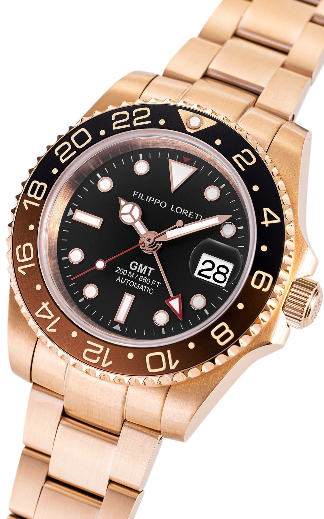 Aquadiver GMT Automatic Rose Gold