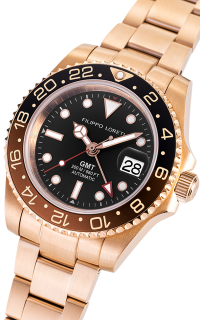 Aquadiver GMT Automatic Rose Gold