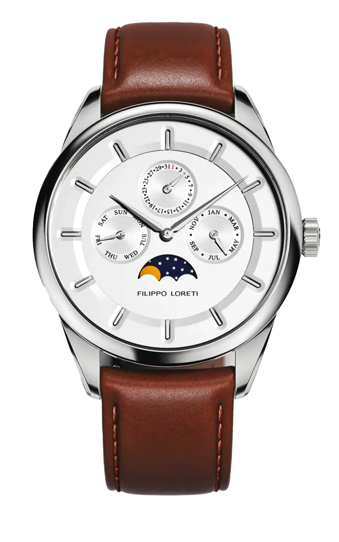 Venice Moonphase Silver