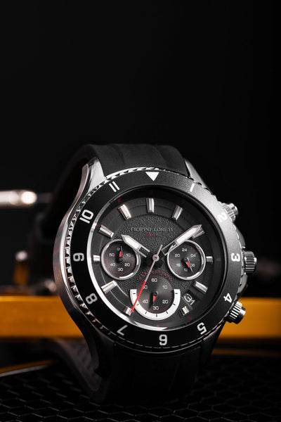 Ascari Monza Heritage Edition Black Rubber - Filippo Loreti