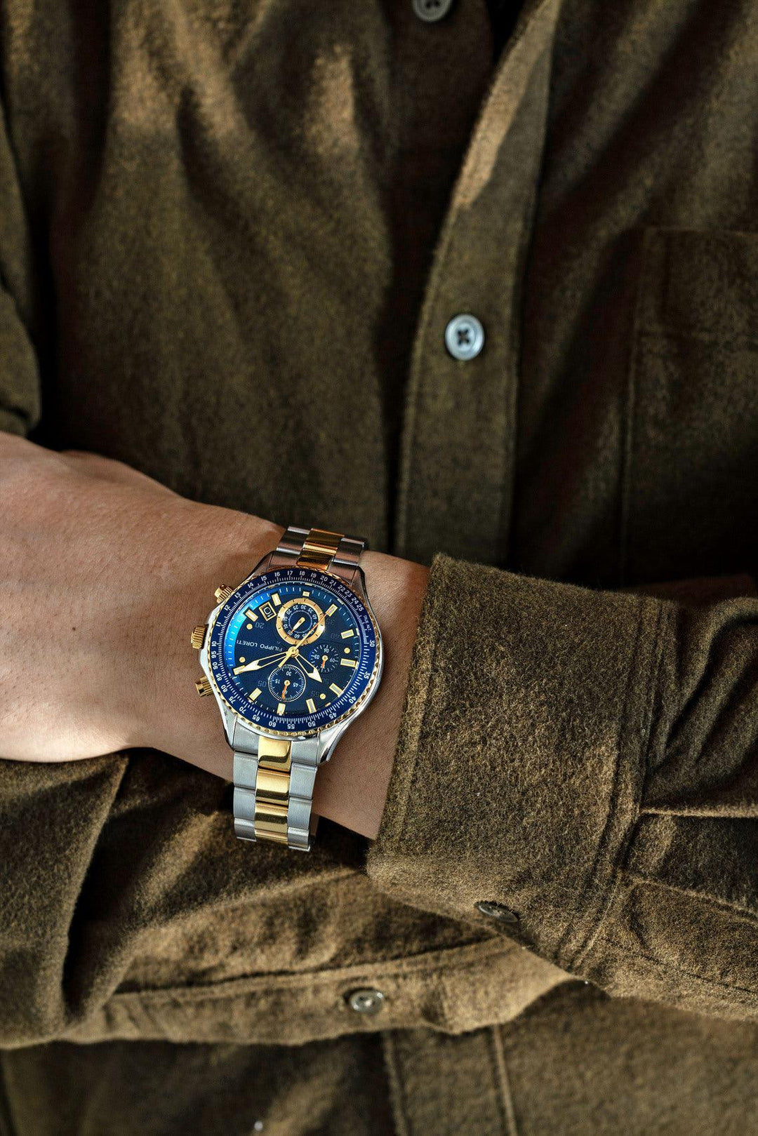 Sport Pilot Two Tone Blue | Filippo Loreti Watch