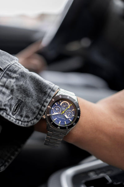 Ascari Monza Heritage Edition Blue Steel Link - Filippo Loreti