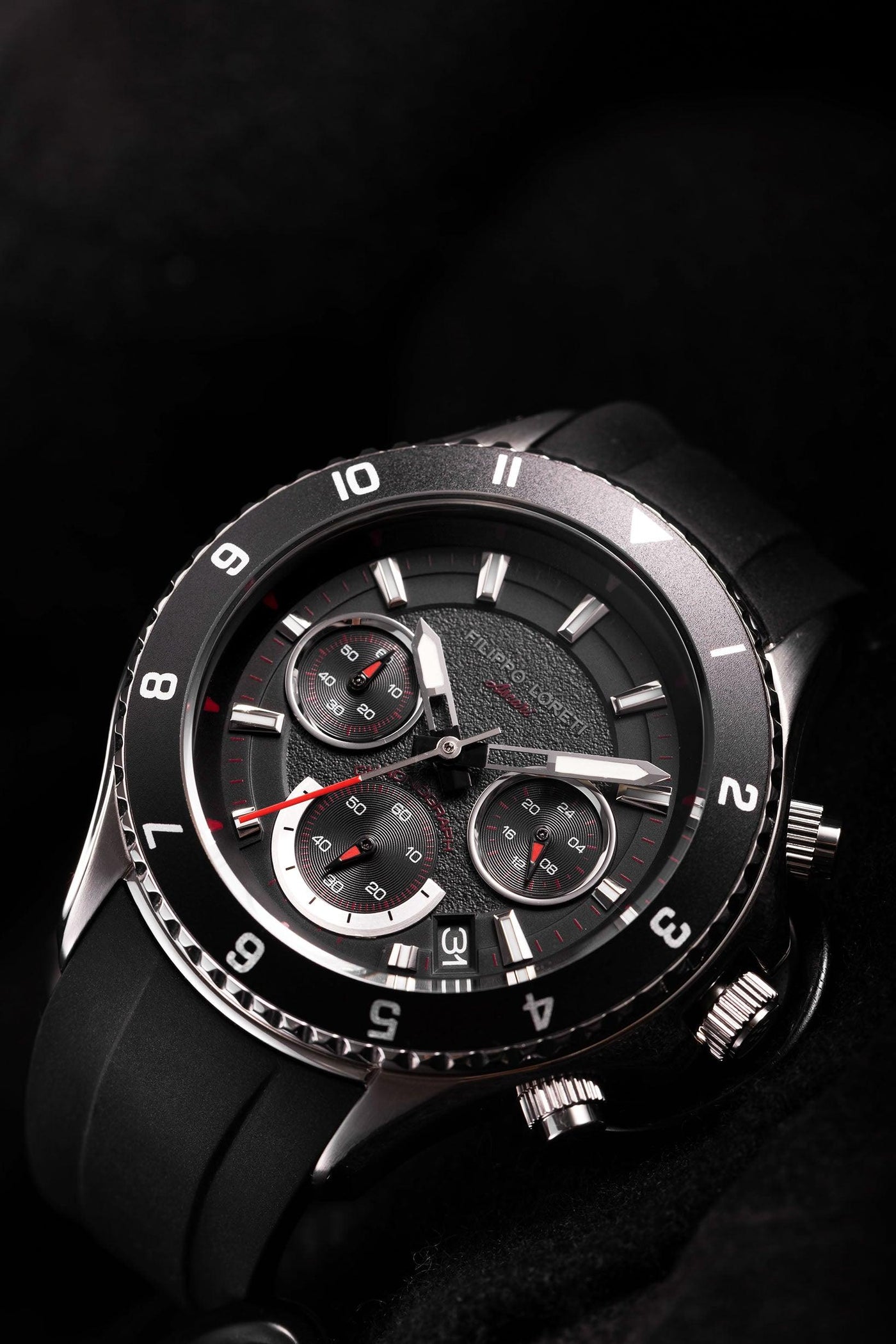 Ascari Monza Heritage Edition Black Rubber - Filippo Loreti