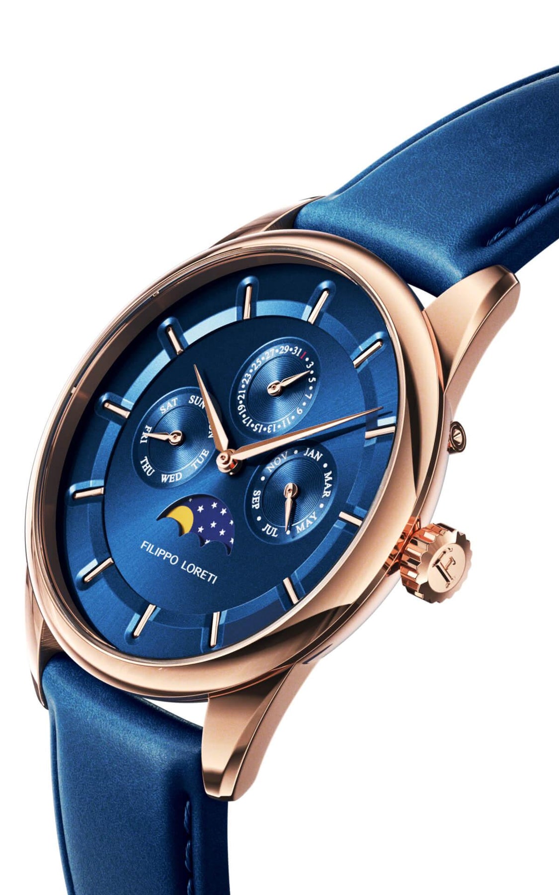 Filippo loreti venice moonphase rose gold best sale