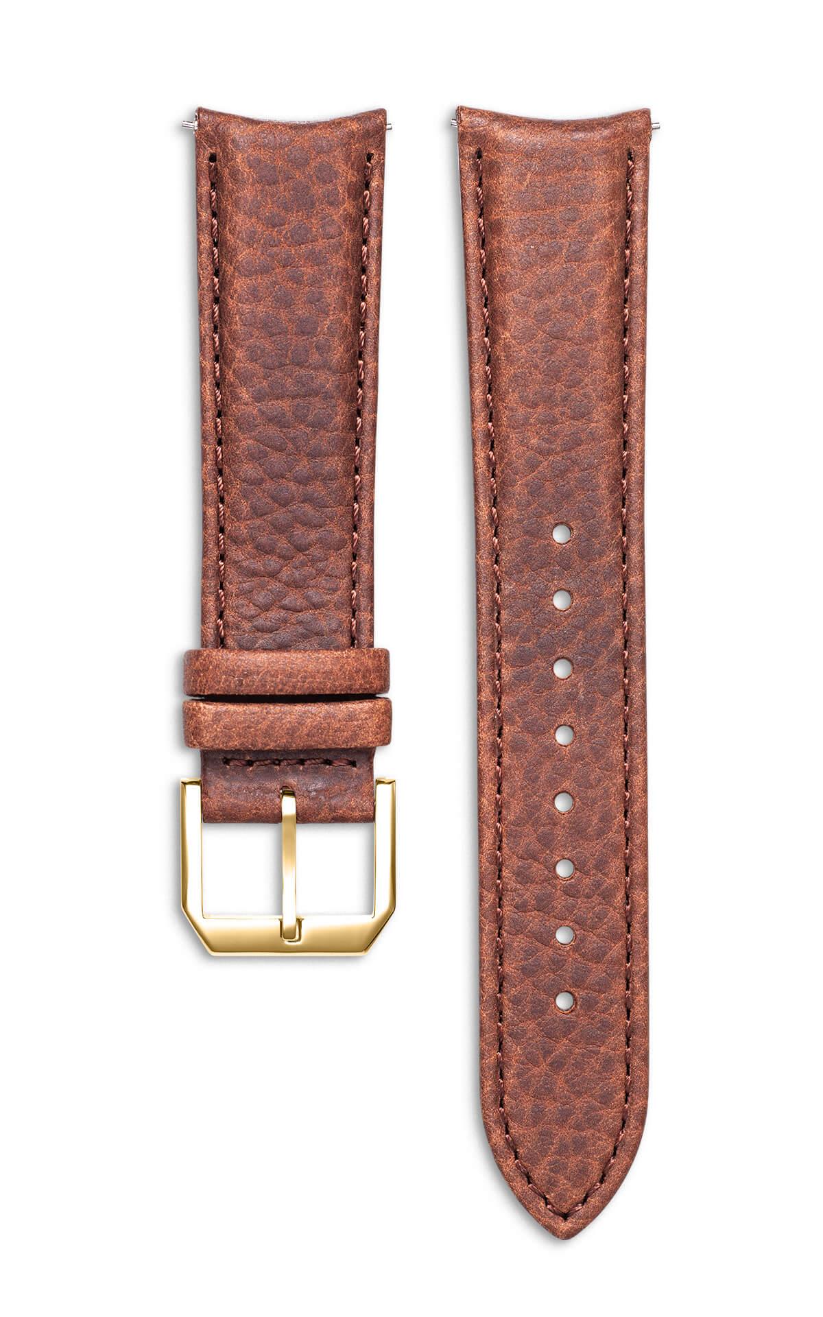 Brown Italian Leather Strap - Filippo Loreti