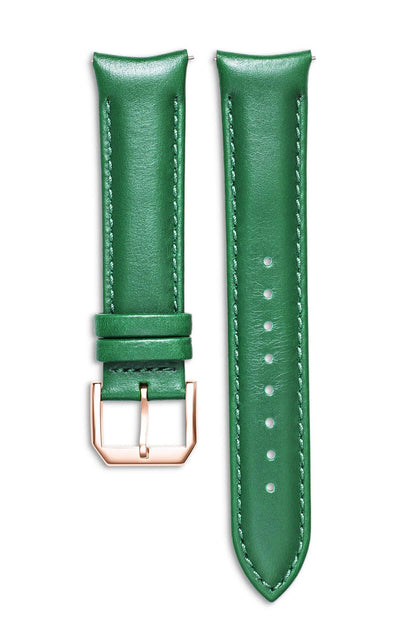 Green Italian Leather Strap - Filippo Loreti