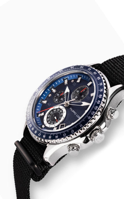 Sport Pilot Steel Blue Nato Strap - Filippo Loreti