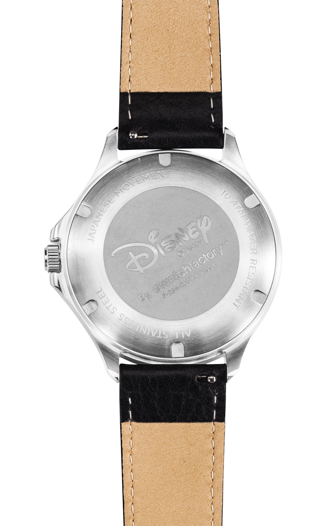 Disney Mickey Mouse Black Leather